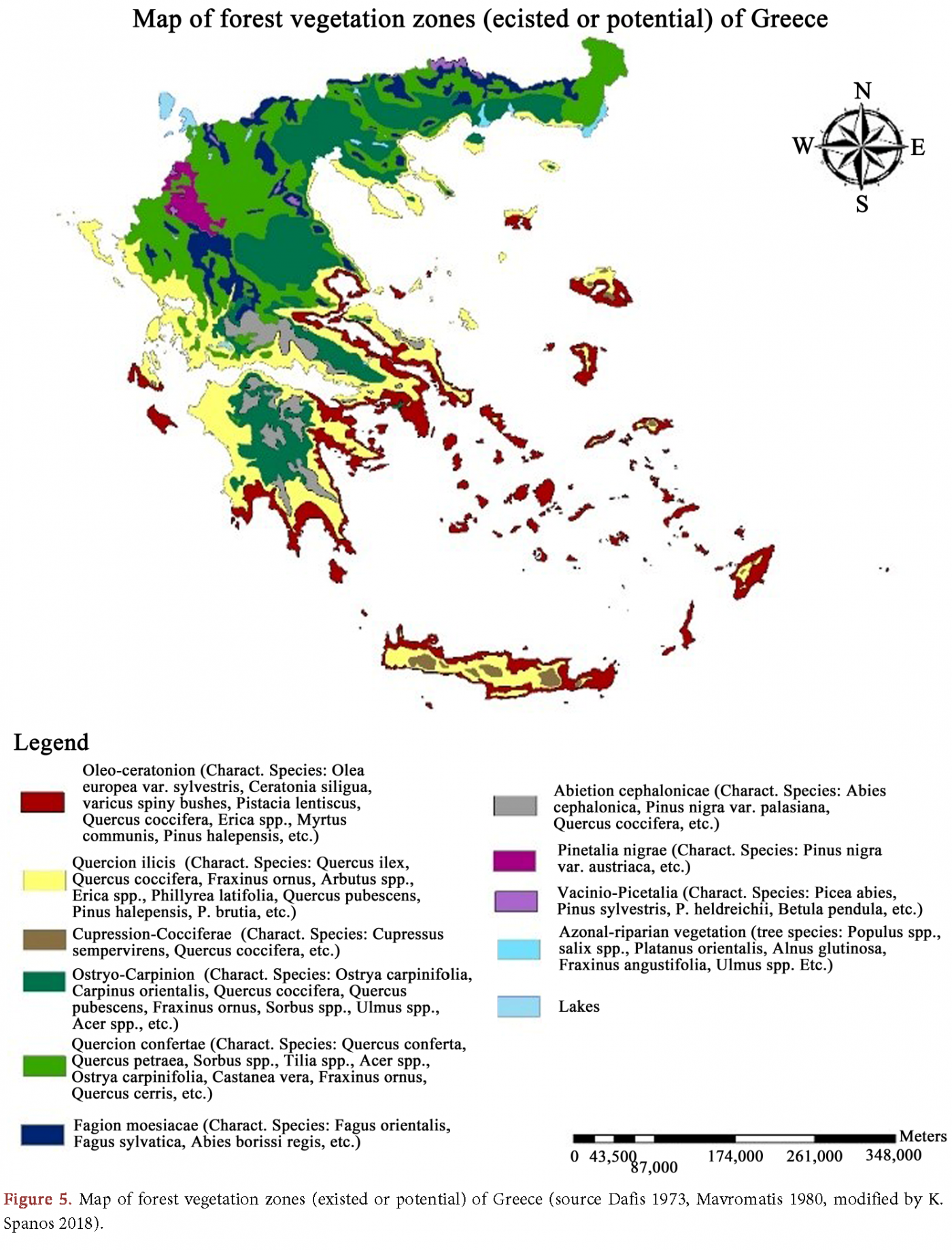 Τα δάση της Ελλάδας και το κλίμα.