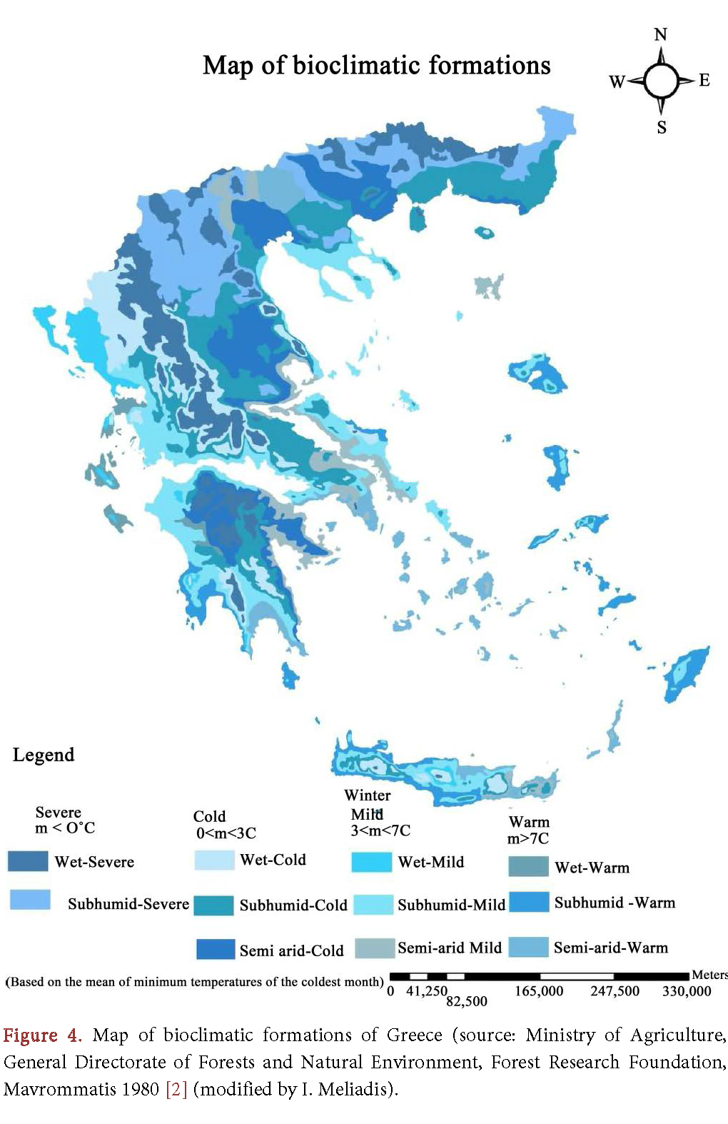 Τα δάση της Ελλάδας και το κλίμα.