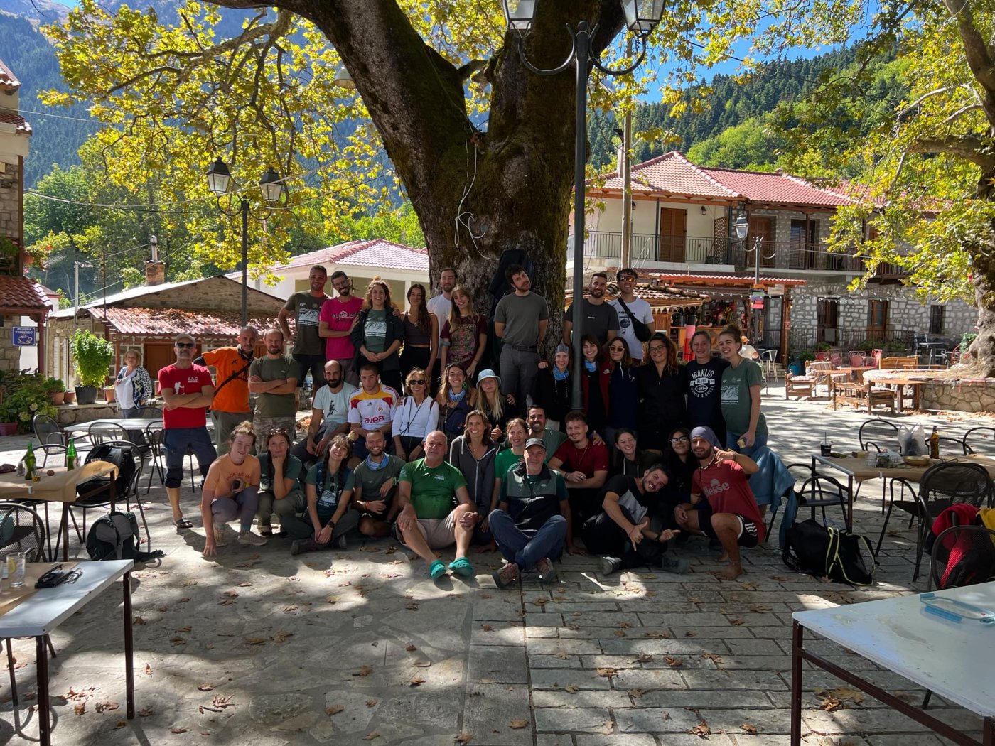 A wonderful 3 days of volunteering at Athanasios Diakos in Vardousia mt.