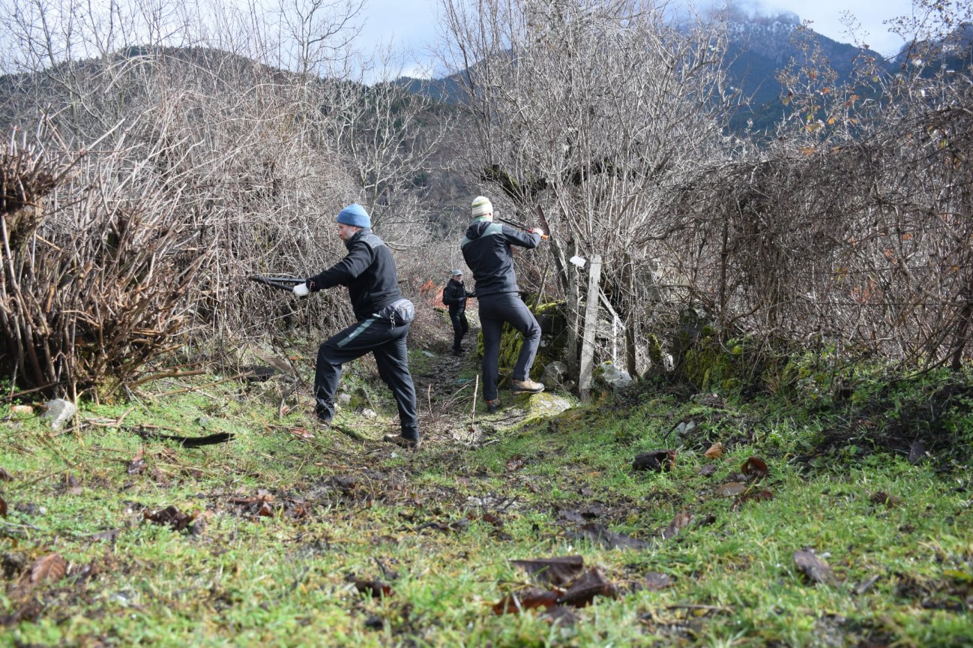 "Support Points" nearing completion: the daily crossing section 6. Ath. Diakos - Artotina